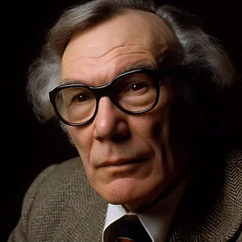 /imagine: portrait of Isaac Asimov, hd photoshoot, photographic...